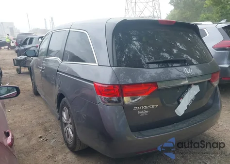 2015 Honda Odyssey Ex-L из США, поврежденный, VIN 5FNRL5H61FB019400